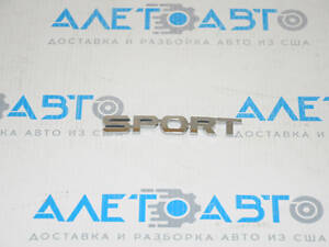 Эмблема надпись SPORT двери багажника Mitsubishi Outlander Sport ASX 10-