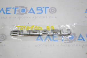 Эмблема надпись SUBARU двери багажника Subaru b9 Tribeca