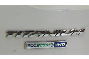 Эмблема надпись TITANIUM крышки багажника для Ford Escape 2013-2016 (CJ5Z 9942528-A)
