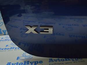 Емблема напис X3 кришки багажника BMW X3 G01 18-51148737319