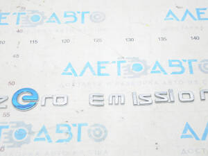 Эмблема надпись Zero Emission двери передней левой Nissan Leaf 18-22