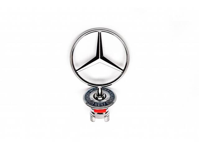 Эмблема прицел с надписью (для E-class) для Mercedes E-сlass W124 1984-1997 гг