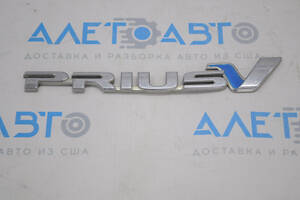 Эмблема PriusV двери багажника Toyota Prius V 12-17
