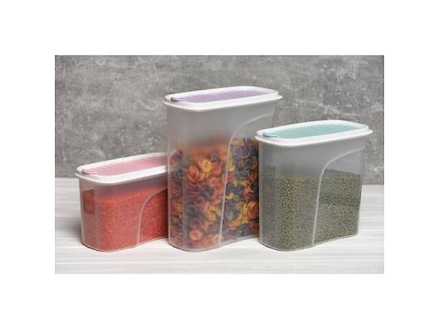 Ємність для сипучих продуктів Ardesto Fresh 1.8 л Purple (AR1218LP) - Фото 4