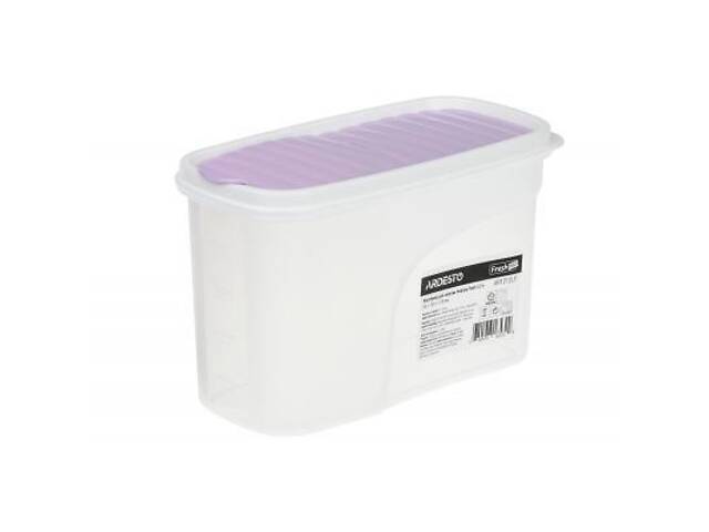 Ємність для сипучих продуктів Ardesto Fresh 1.2 л Purple (AR1212LP) - Фото 1
