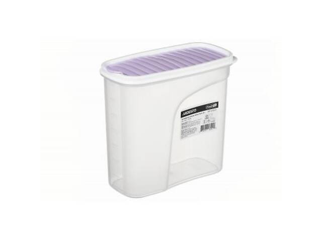 Ємність для сипучих продуктів Ardesto Fresh 1.8 л Purple (AR1218LP) - Фото 1