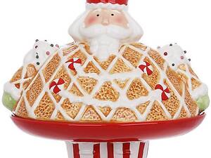 Ємність з кришкою BonaDi Gingerbread soldier для солодкого 21х17х26 см Різнокольоровий DP232114