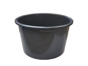 Емкость строительная круглая Gerrard 90126 137188 90 л черная