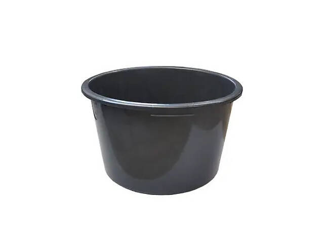 Емкость строительная круглая Gerrard 90126 137188 90 л черная - Фото 1