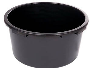 Емкость строительная круглая Haisser 90042 82922 90 л черная