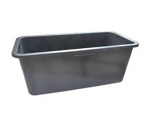 Емкость строительная прямоугольная Haisser 90046 96936 40 л черная