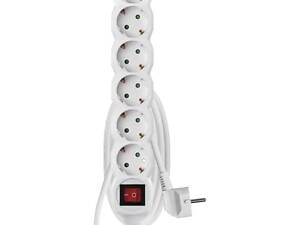 EMOS P1621R 6 розеток 1.5 м Мережевий подовжувач