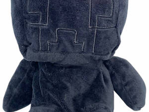 Ендермен майнкрафт чорний моб м'яка іграшка 22 см Мандрівник Краю Minecraft майнкрафт