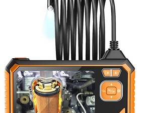 Эндоскоп автомобильный технический с дисплеем 4.3' Inscam 113, 1 камера, 8 мм диаметр, 1 метр