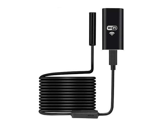 Эндоскоп для смартфона wifi беспроводной Kerui YPC99-1,5 метра, мягкий кабель, 8 мм диаметр - Фото 1