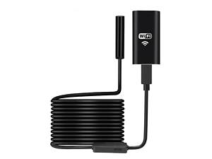 Ендоскоп для смартфона wifi бездротовий Kerui YPC99-3,5 метра, м'який кабель, 8 мм діаметр