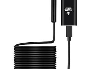 Ендоскоп для смартфона wifi бездротовий Kerui YPC99-3,5 метра, м'який кабель, 8 мм діаметр