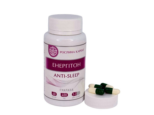 Энергитон ANTI-SLEEP – энергия и тонус для активной жизни. Растение Карпат. - Фото 1