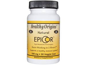 Епікор, EpiCor, Healthy Origins, 500 мг, 30 капсул