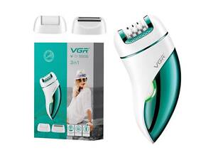 Эпилятор для тела и ног 3в1: гладкая кожа без проводов