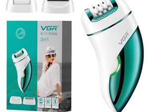 Эпилятор для тела и ног 3в1: гладкая кожа без проводов