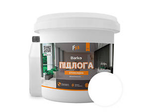 Епоксидна наливна підлога Barko 1 кг Білий (Barko/1wh)