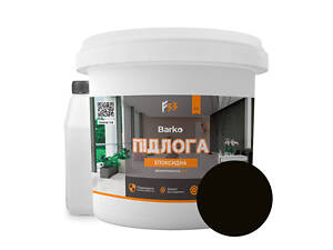 Епоксидна наливна підлога Barko 10 кг Чорний (Barko/10bl)