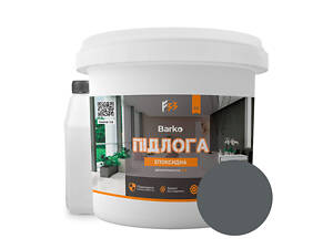 Епоксидна наливна підлога Barko 10 кг Графіт (Barko/10graph)