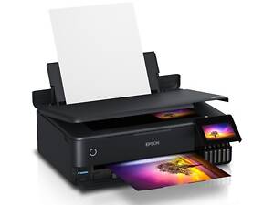 Epson МФУ цветные чернила A3 EcoTank L8180 32_33 стр/мин Duplex USB Ethernet Wi-Fi 6 чернил Black Pigment
