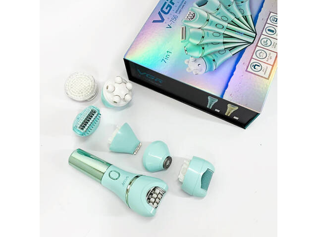 Епілятор VGR V-756 GREEN 7 в 1 - Фото 4