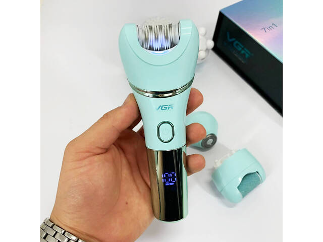 Епілятор VGR V-756 GREEN 7 в 1 - Фото 7