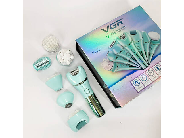 Епілятор VGR V-756 GREEN 7 в 1 - Фото 11