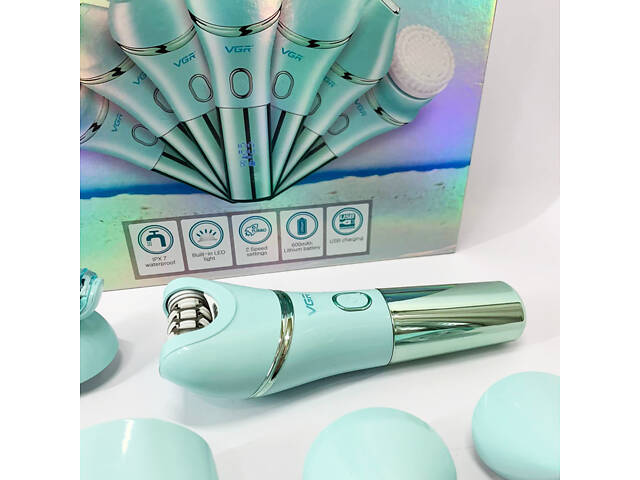 Епілятор VGR V-756 GREEN 7 в 1 - Фото 17