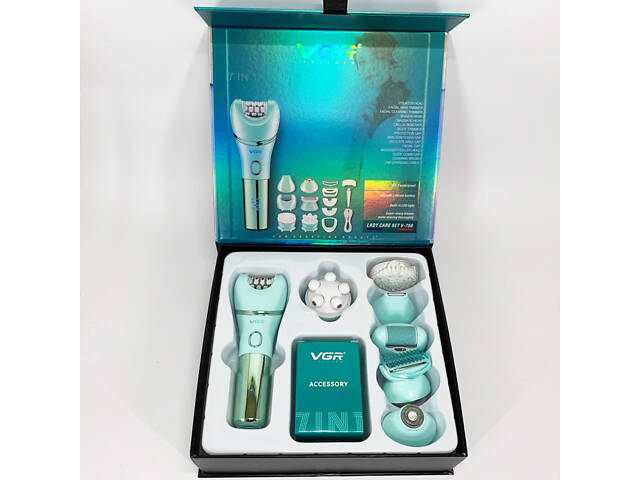 Епілятор VGR V-756 GREEN 7 в 1 - Фото 22