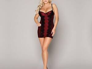 Еротична бордова сукня S/M Feromon