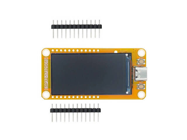 ESP32-S3 LVGL 1.9'. Wi-Fi Bluetooth Type-C ESP32-1732S019, плата розробника - Фото 1