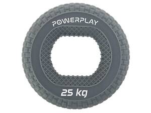 Эспандер кистевой силиконовый PowerPlay PP-4333 Hand Grip Large 25 кг (Серый)