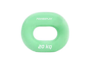 Эспандер кистевой силиконовый PowerPlay PP-4336 Hand Grip Medium 20 кг (Зеленый)
