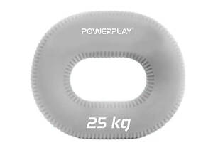 Эспандер кистевой силиконовый PowerPlay PP-4336 Hand Grip Large 25 кг (Серый)