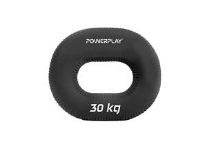 Эспандер кистевой силиконовый PowerPlay PP-4336 Hand Grip Hard 30 кг (Черный)