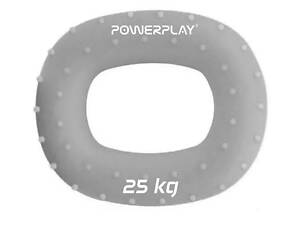 Эспандер кистевой силиконовый PowerPlay PP-4337 Hand Grip Large 25 кг (Серый)
