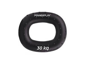 Эспандер кистевой силиконовый PowerPlay PP-4337 Hand Grip Hard 30 кг (Черный)