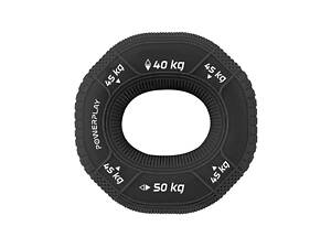 Эспандер кистевой силиконовый PowerPlay PP-4331 Hand Grip Hard 40-45-50 кг. Черный