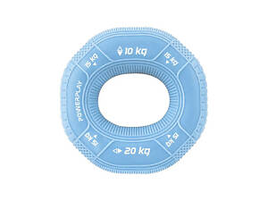 Эспандер кистевой силиконовый PowerPlay PP-4331 Hand Grip Light 10-15-20 кг. Голубой