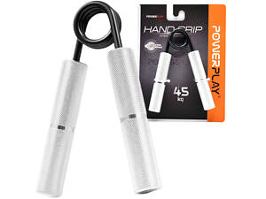 Еспандер-ножиці алюмінієвий PowerPlay 4322 (45 кг) Hand Grip Срібний