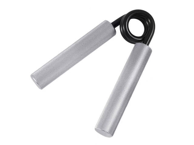 Еспандер-ножиці алюмінієвий PowerPlay 4322 (90 кг) Hand Grip Срібний - Фото 3