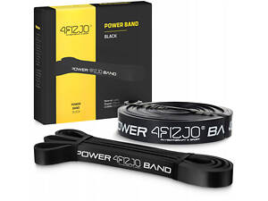 Еспандер-петля 4FIZJO Power Band 22 мм 12-17 кг резина для фітнесу і спорту Black (P-5907222931066)