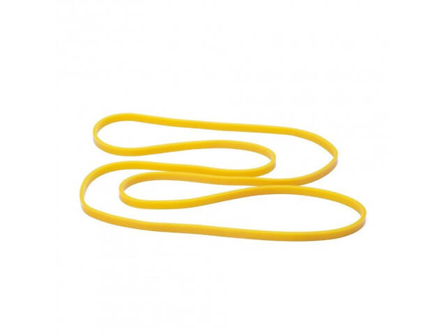 Еспандер-петля (гумка для фітнесу і кроссфіту) PowerPlay 4115 Power Band Light Жовта (5-14kg) - Фото 2