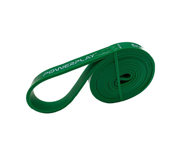 Еспандер-петля (гумка для фітнесу і кроссфіту) PowerPlay 4115 Power Band Зелена (16-32kg) - Фото 3