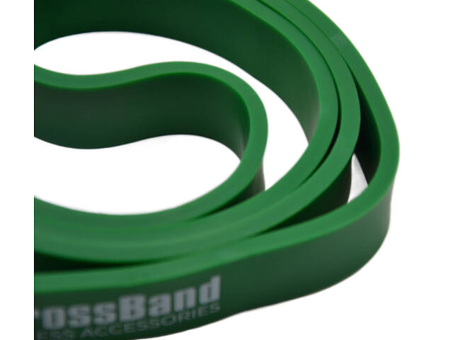 Еспандер-петля (гумка для фітнесу і кроссфіту) PowerPlay 4115 Power Band Зелена (16-32kg) - Фото 5